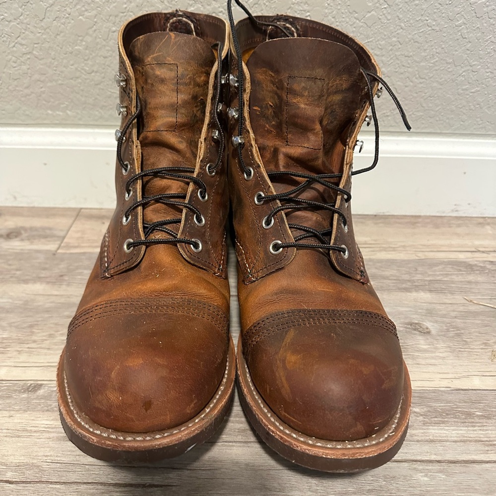 Red Wing Iron Ranger boots
